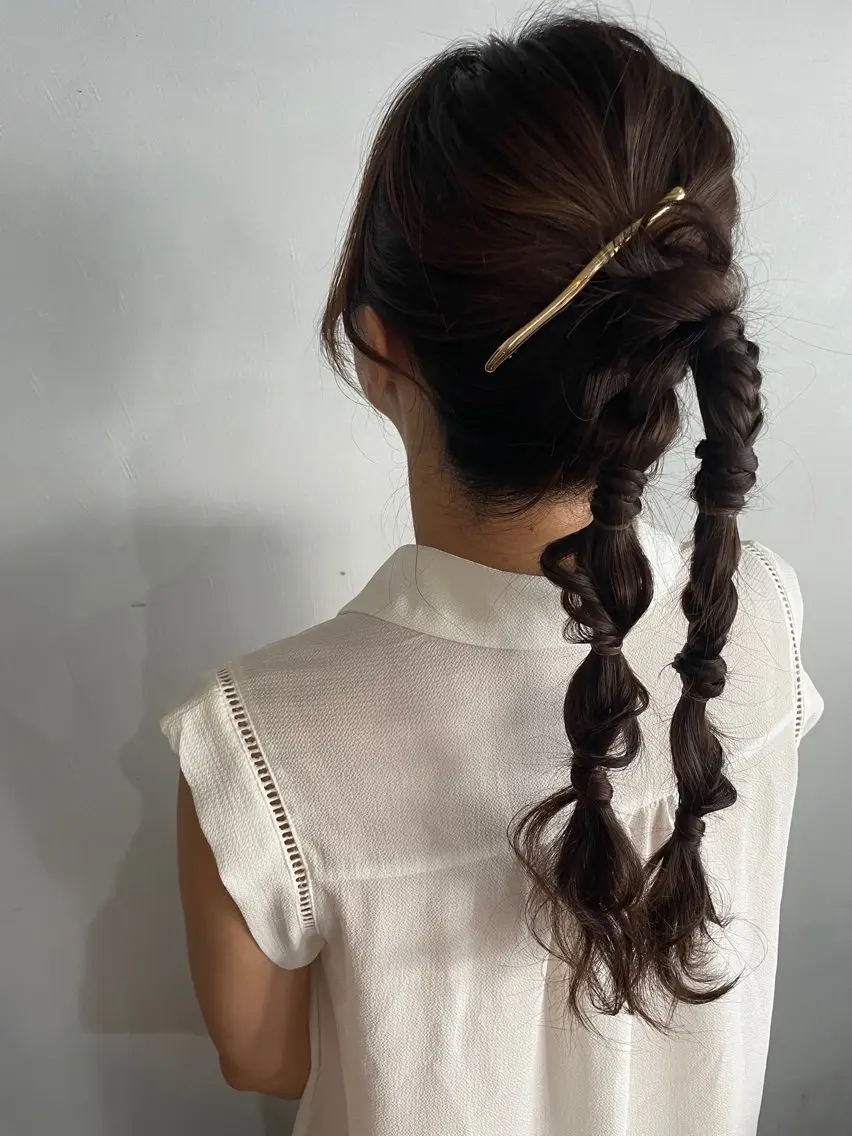 セミロング ヘアセット MARO【ヘッドスパ 専門店】HISAYOのヘアスタイル