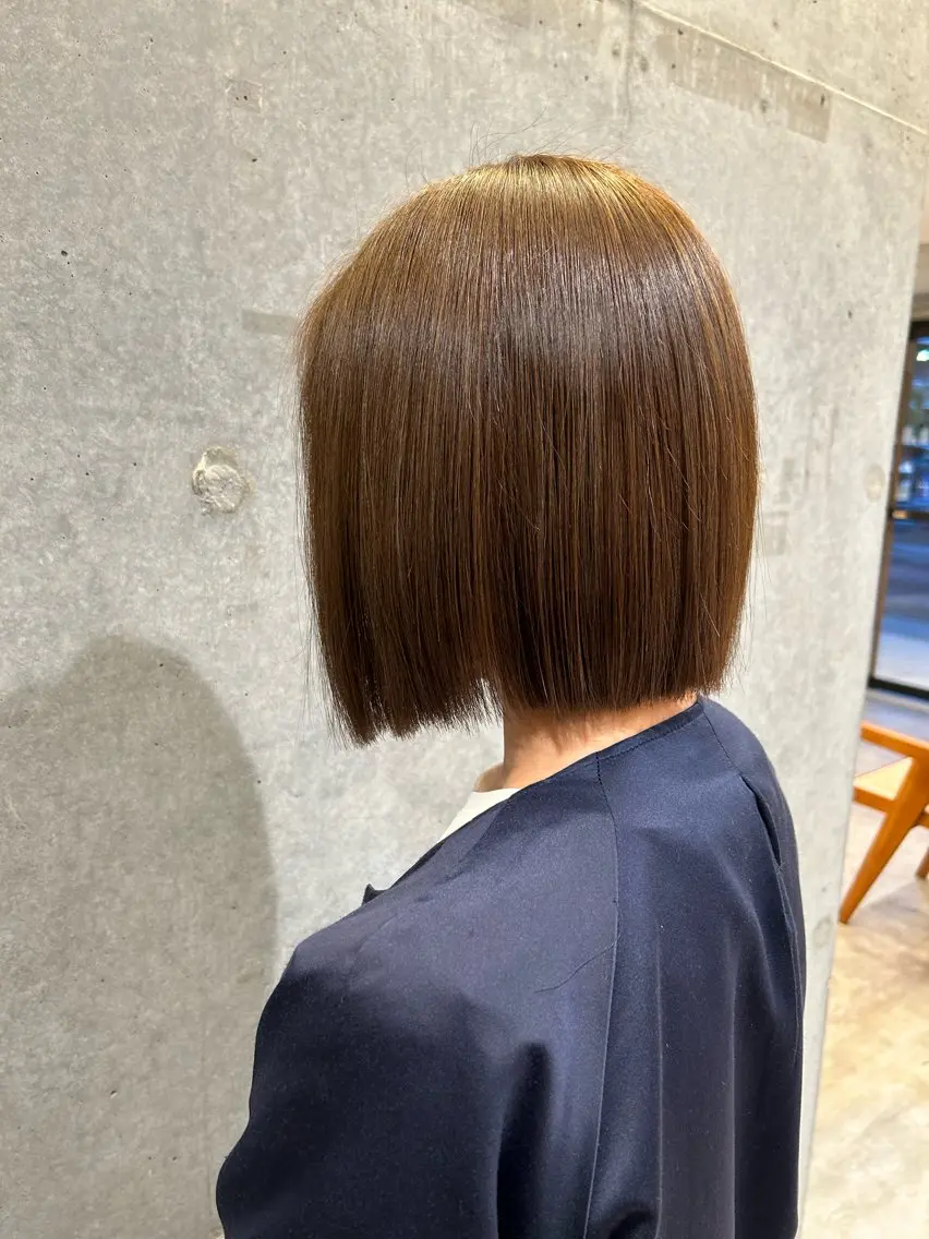 カラー カット ヘアカラー YUME/綱島 /レイヤーカットのヘアスタイル