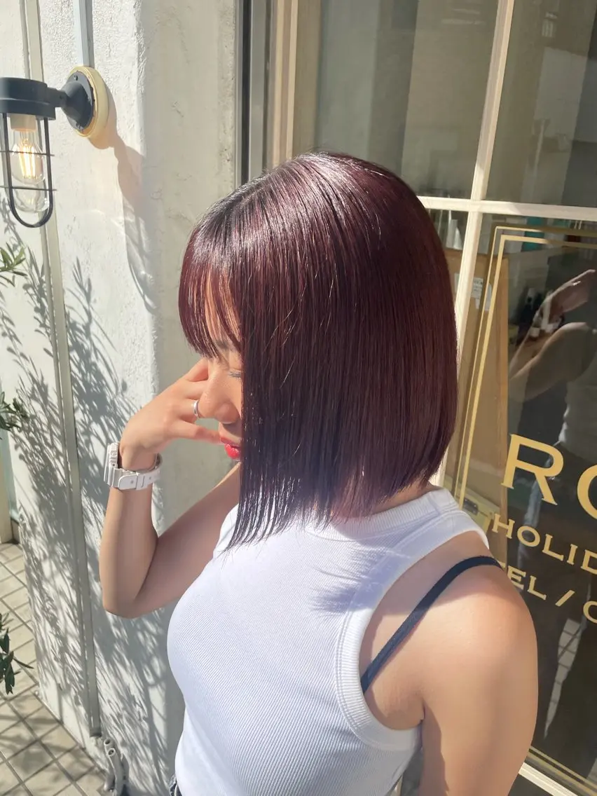 ショート カラー アイナ ROCCOのヘアスタイル