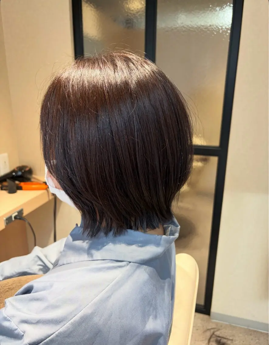 ショート カラー カット ヘアカラー トリートメント 斉藤 広人のヘアスタイル