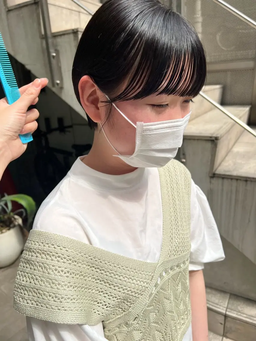 ショート 三浦澪矢/ ショートカットモデルのヘアスタイル