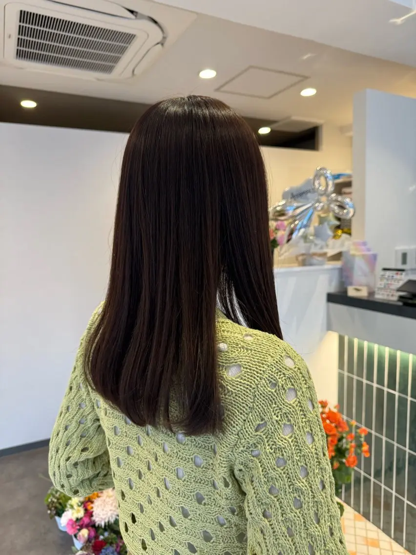 【新規✨】カット+カラー+Aujua3stepトリートメントの写真
