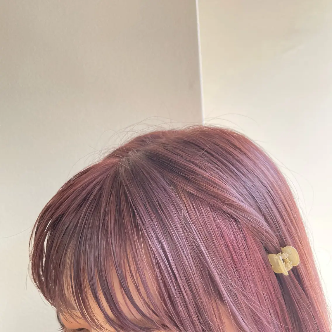 カラー ラベンダーカラー ピンクカラー ピンクラベンダー ヘアカラー Sherry/R 三川町　木村祐里奈のヘアスタイル