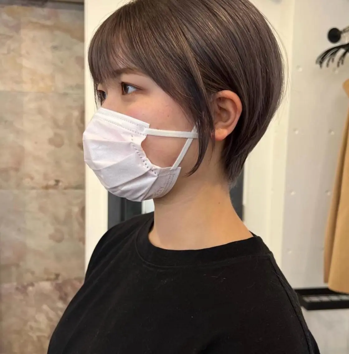 ショート ショートヘア anon Loemのヘアスタイル