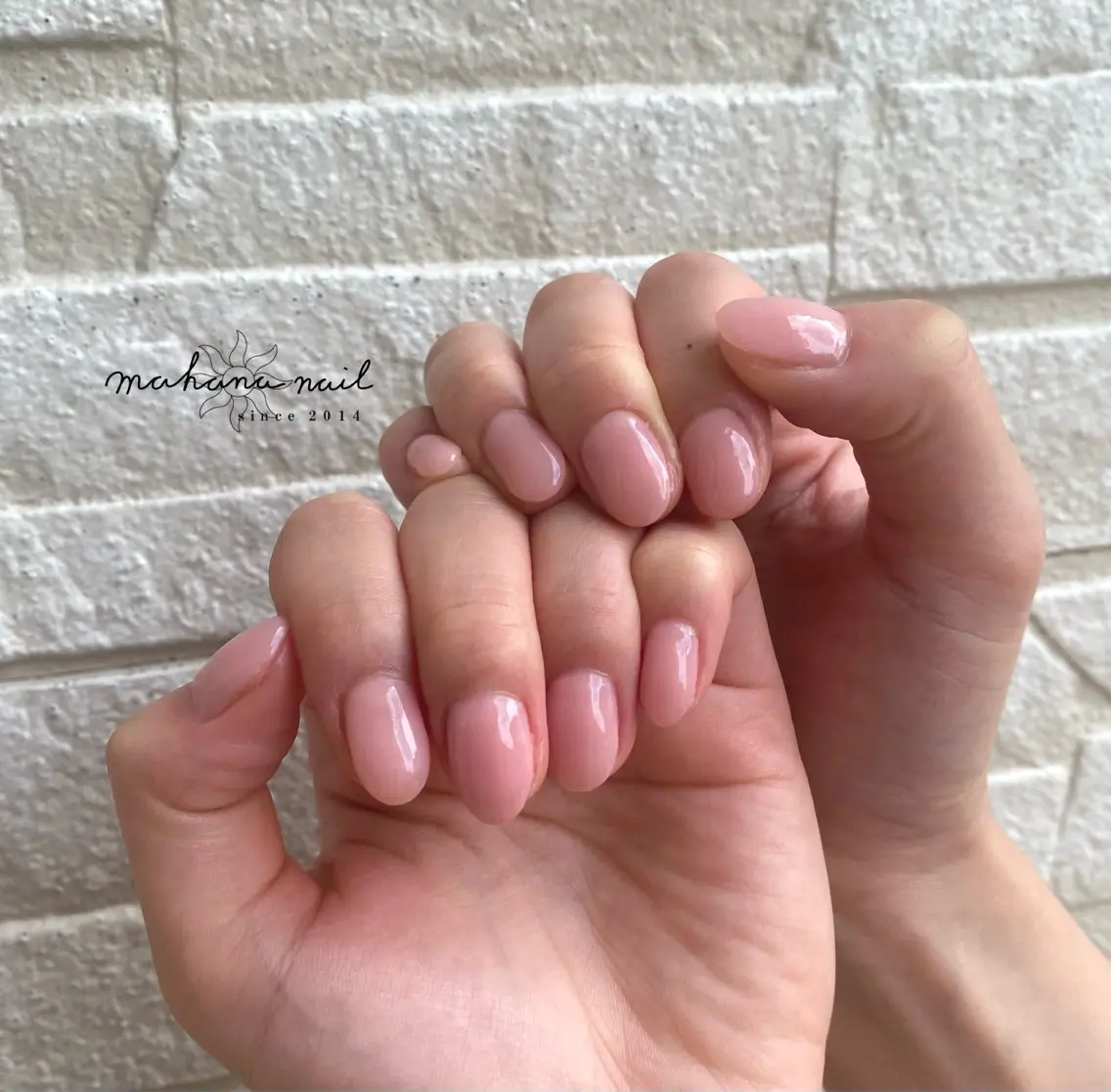 ネイル ワンカラーネイル mahana nailのネイルデザイン