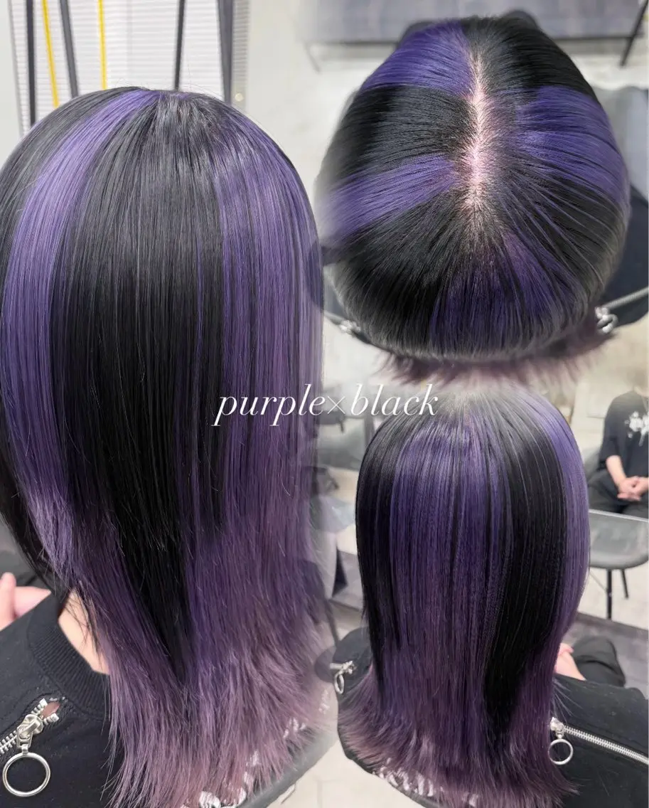 セミロング カラー ベージュカラー ブリーチ ケアブリーチ 透明感カラー デザインカラー ヘアカラー トリートメント 渋谷髪質改善/縮毛 矯正/かすが🪽🫧のヘアスタイル