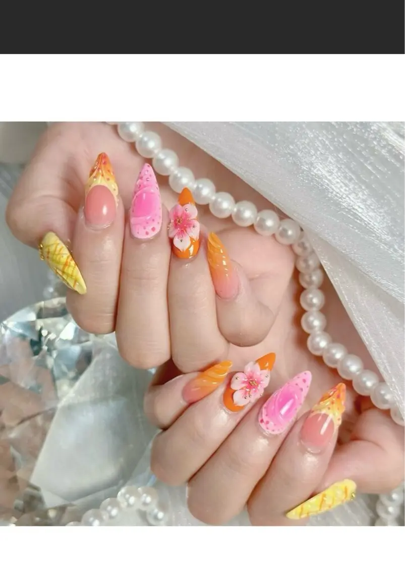 ネイル ハンドネイル YIA Nail Daikokuchoのネイルデザイン