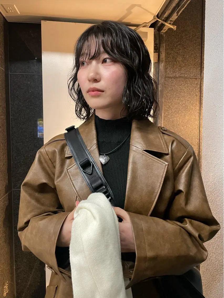 ミディアム パーマ 原宿/ケパーマ 🧺ユウマのヘアスタイル