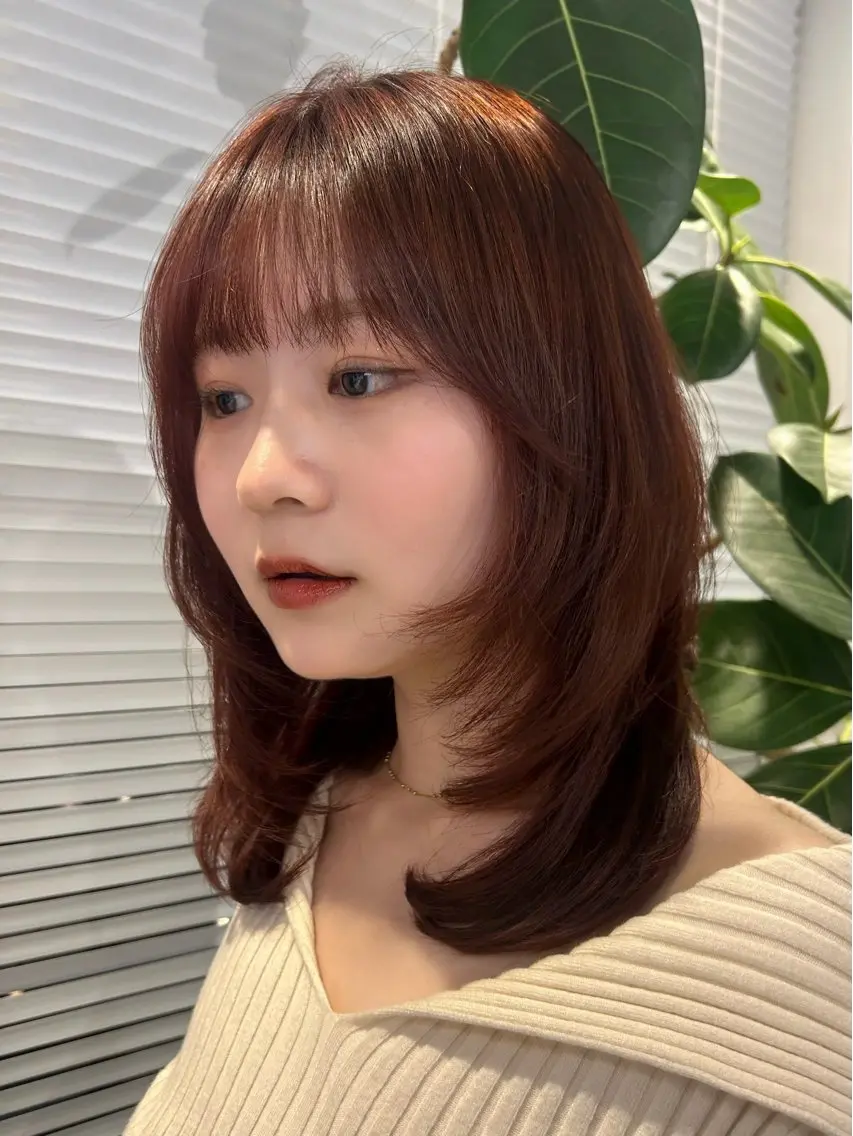 今っぽ暖色カラー❤️の写真