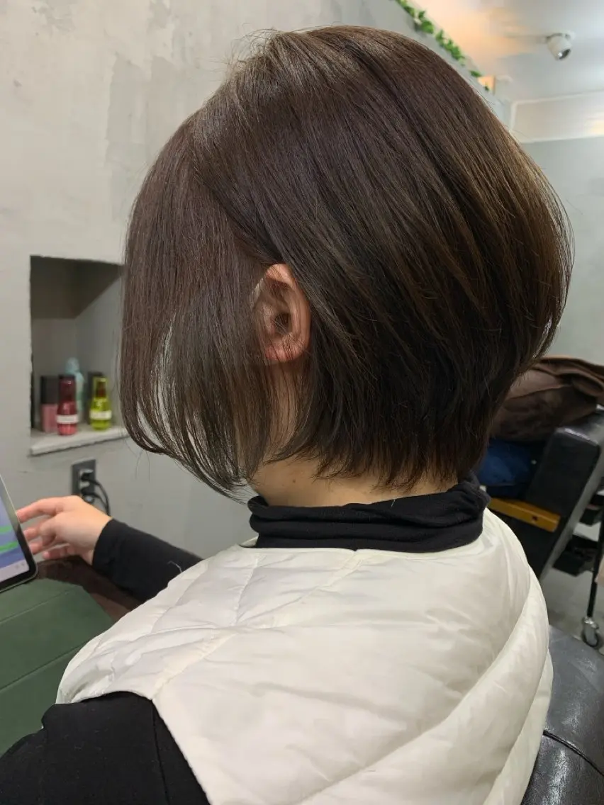 ショート カラー パーマ ヘアアレンジ カット ヘアカラー トリートメント ショートカット fropeのヘアスタイル