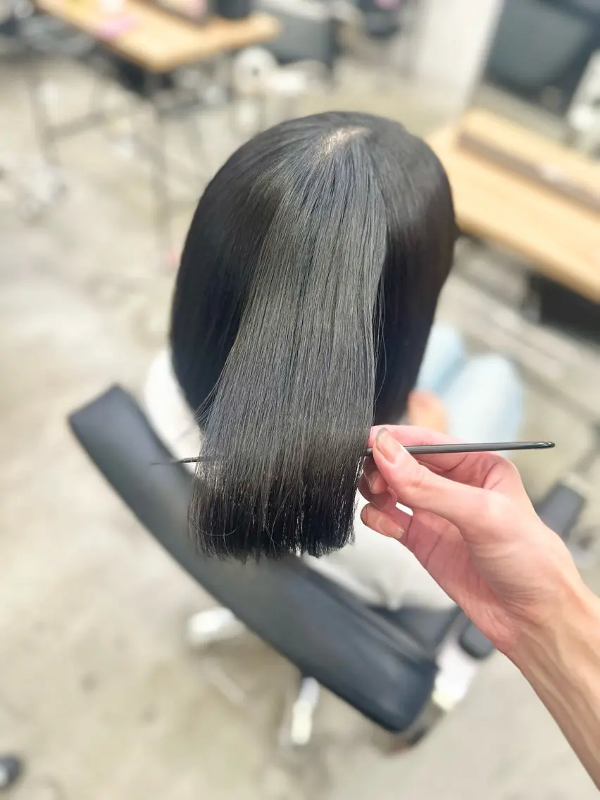 ショート カット 縮毛矯正 トリートメント 縮毛矯正✨ストカール ✨髪質改善✨山下のヘアスタイル