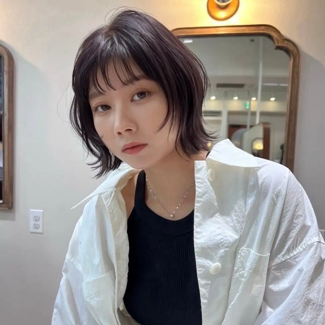 カラー ♻️ブリーチなし カラー♻️/清水笑夢のヘアスタイル