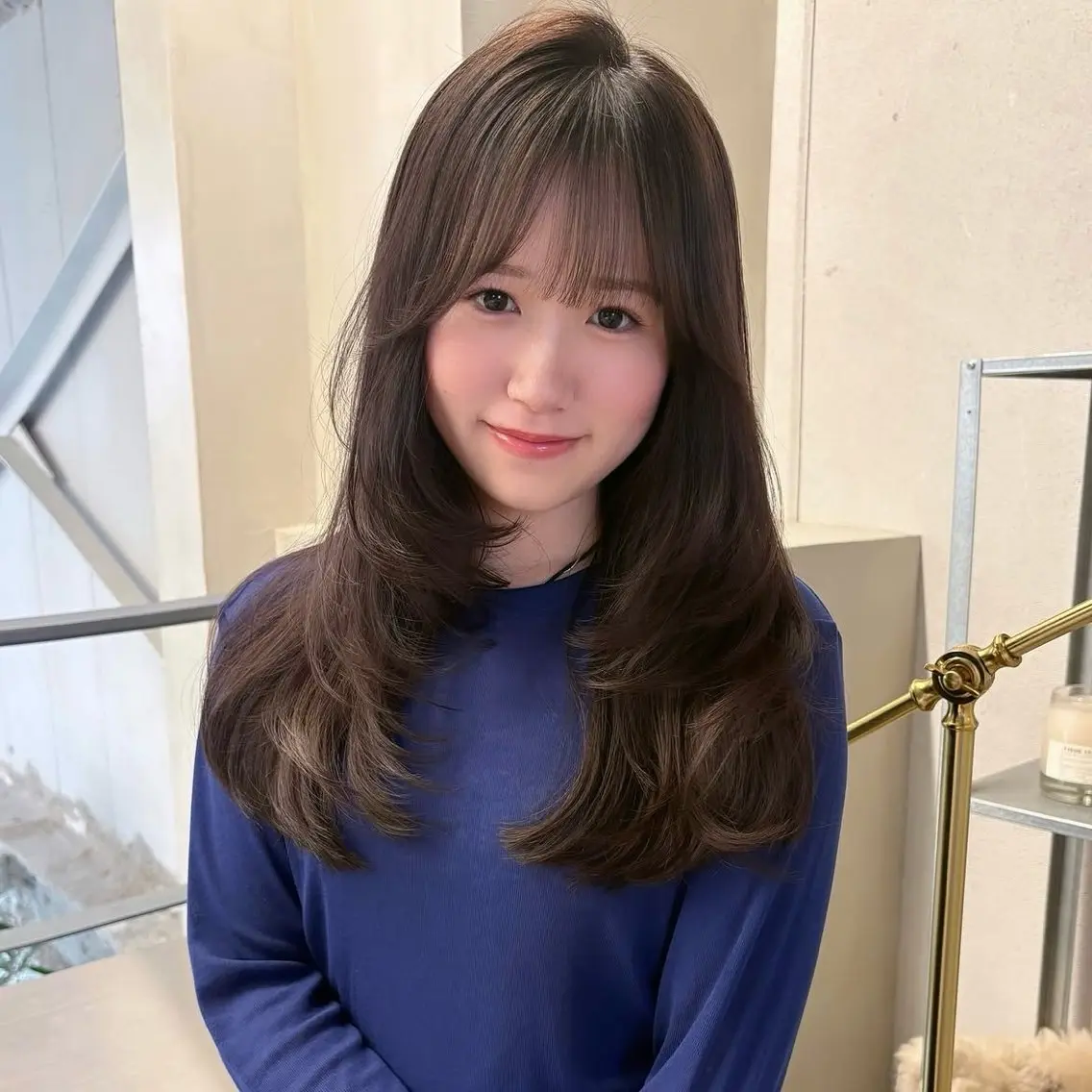 ロング レイヤーカット カット fev ririのヘアスタイル