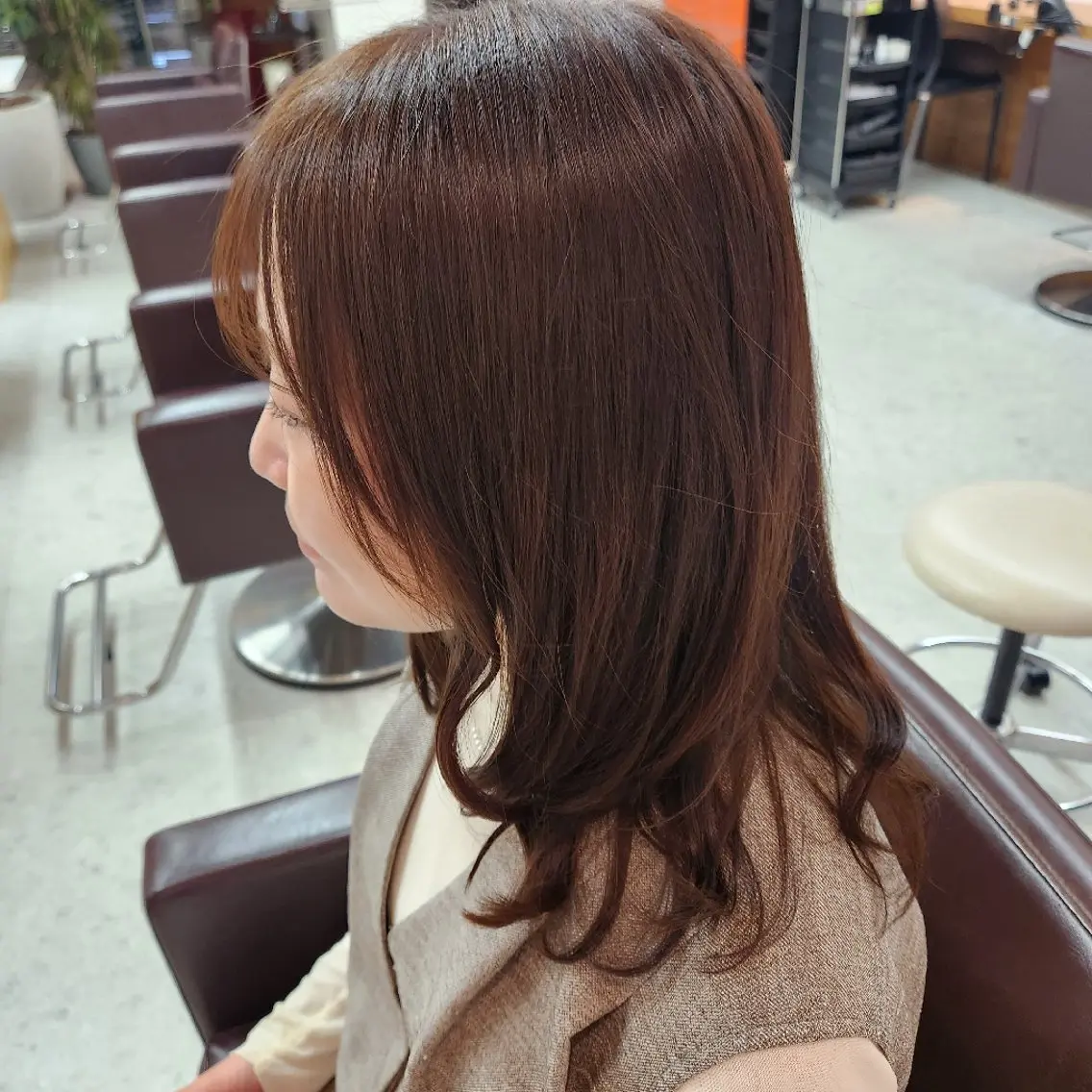 ミディアム カラー トリートメント FORME野口 晴香のヘアスタイル