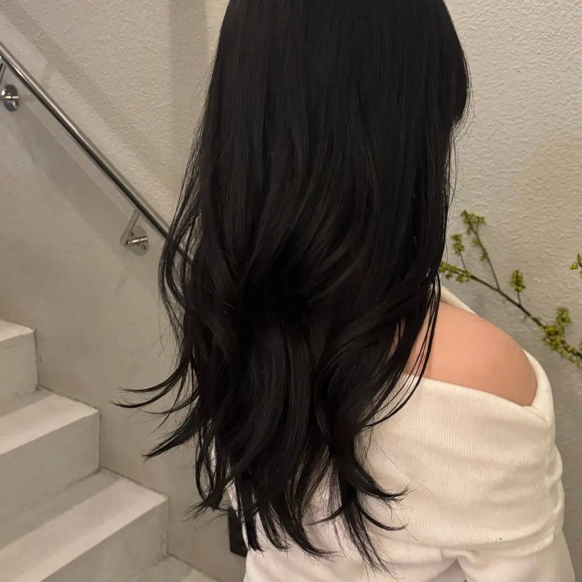 ロング カラー 透明感/地毛風カラー ミウのヘアスタイル