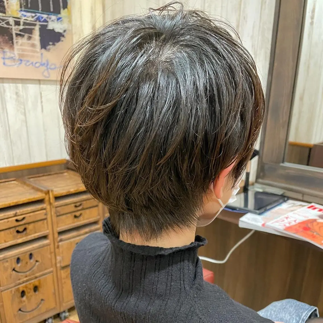ショート カット ヘアカラー トリートメント ヘッドスパ Amour二子玉川/ 髪質改善サロンのヘアスタイル