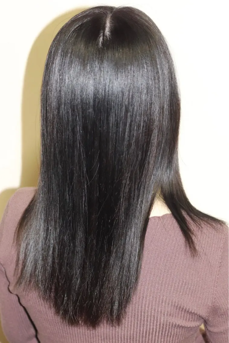 ロング カラー ブラウンカラー 透明感カラー ダークブラウン ヘアカラー 浅岡 昭汰のヘアスタイル