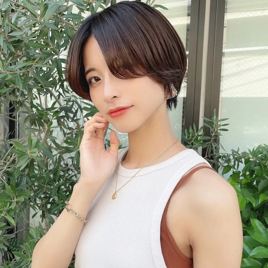 ショート 池袋指名No.1🌿 似合わせカットそなのヘアスタイル