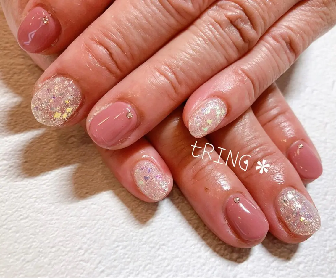 ネイル ハンドネイル tRING* しいの木台のネイルデザイン