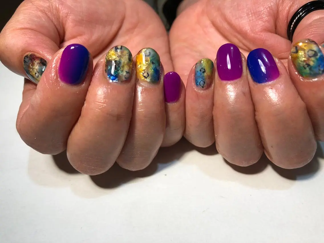 ネイル 持ち込み ハンドネイル Nail salon Museのネイルデザイン