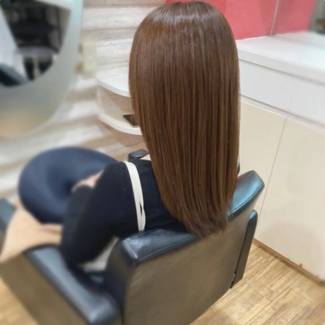 ロング カラー 髪質改善 カット ヘアカラー トリートメント KON|ごまかさない 艶。酸熱×精密カットのヘアスタイル