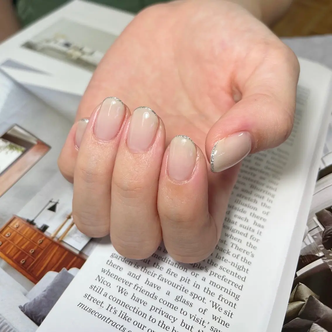 ネイル ブライダルネイル Lofinails ちひろのネイルデザイン