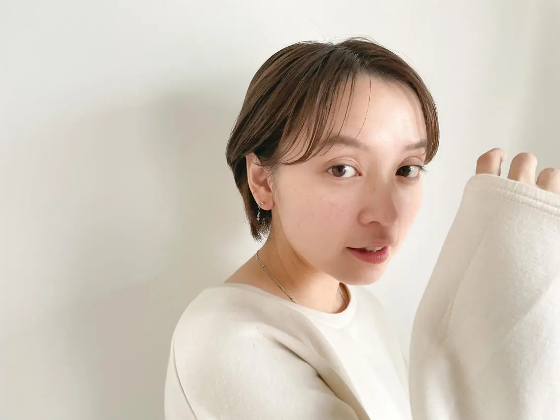ショート カラー ショートヘア サイドバング カット ヘアカラー トリートメント Takuma Suzuki中目黒のヘアスタイル