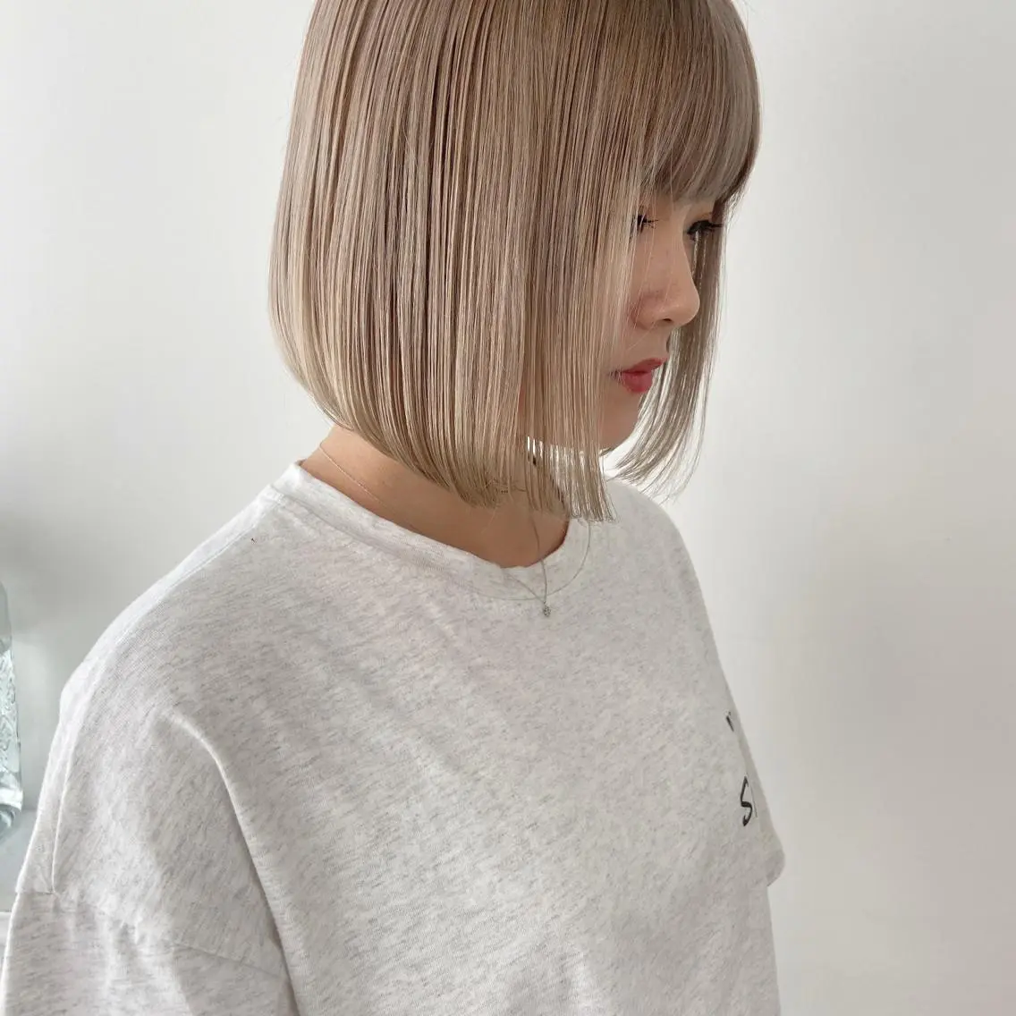 ミディアム カラー coco♡ 韓国hairのヘアスタイル