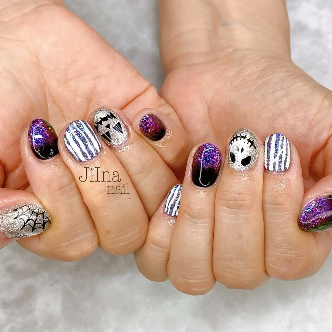 ネイル ハロウィン JiIna nailのネイルデザイン