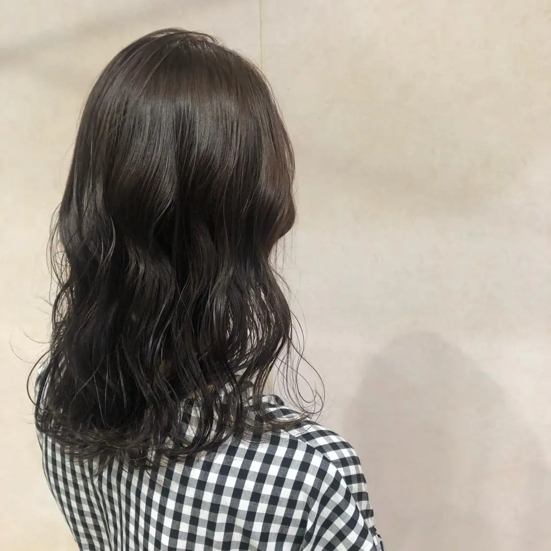 セミロング 髪質改善 メンズパーマゆうひのヘアスタイル