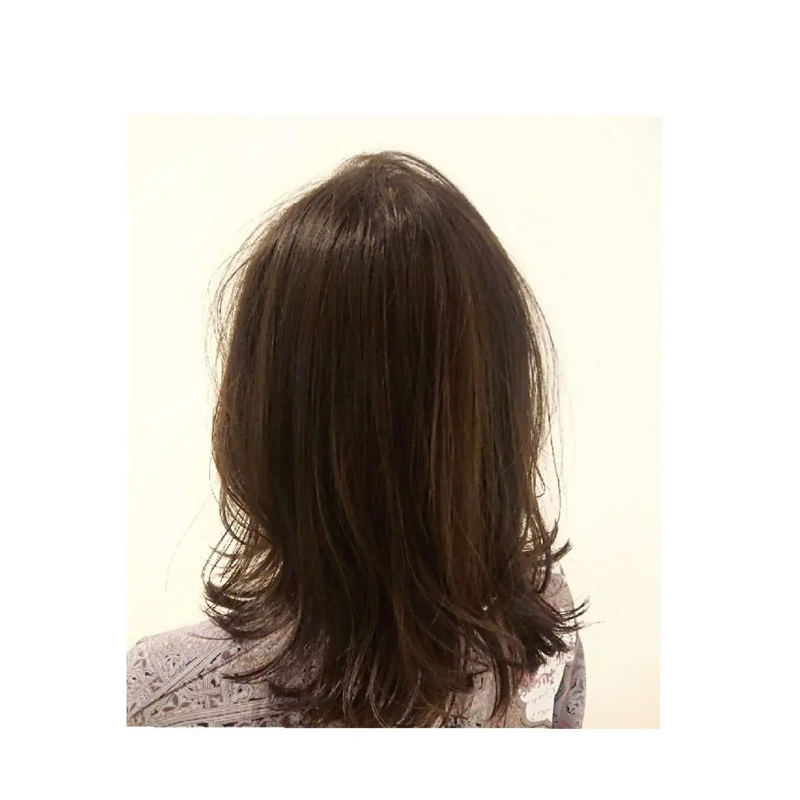 カラー セミロング ヘアアレンジ カット トリートメント ◎モチマル チアキ◎のヘアスタイル