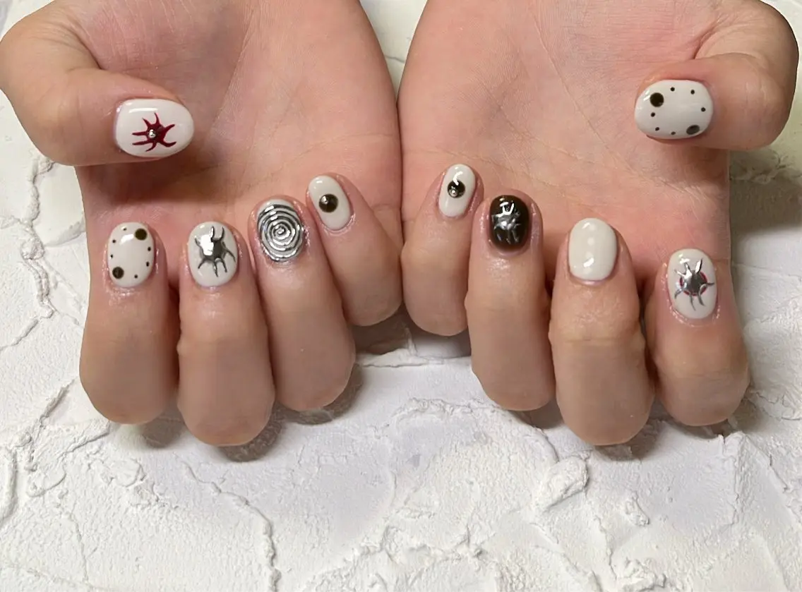 ネイル ハンドネイル Lofi nails ゆきこのネイルデザイン