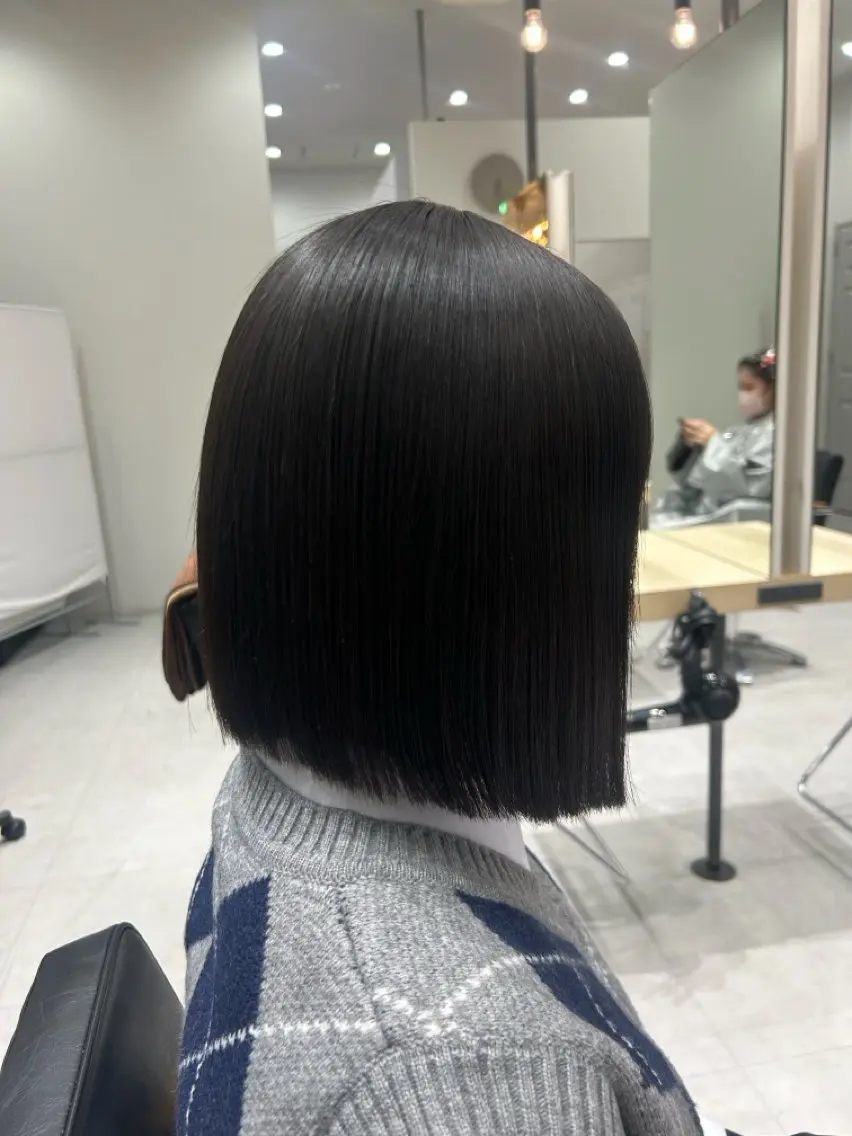 ショート 信山 怜生のヘアスタイル