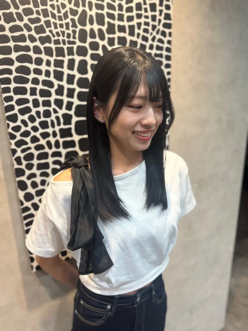 セミロング GANNI/ NOA🐈⬛🎀のヘアスタイル