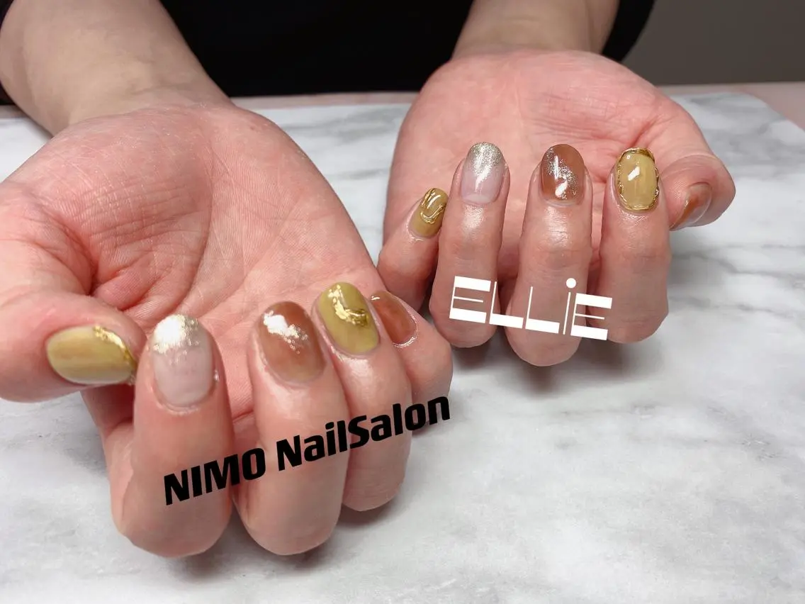 ネイル ハンドネイル ハンドケア 閨匠ビューティサロン 新橋店♡Ellieのネイルデザイン