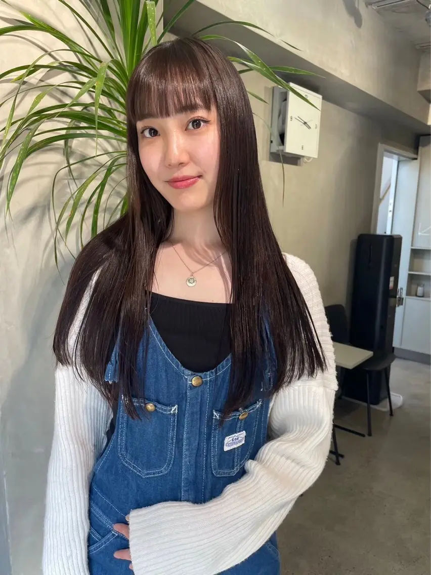 顔周り縮毛矯正✨の写真