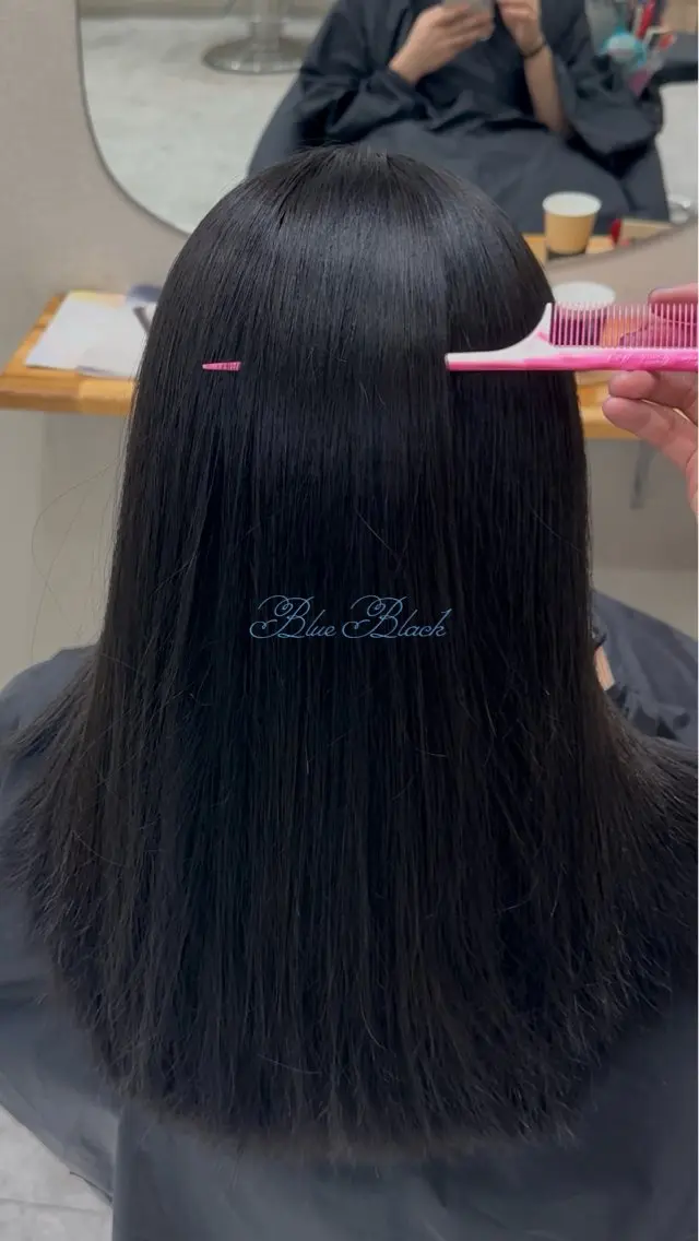 カラー 透明感カラー ヘアカラー 八木 桃葉のヘアスタイル