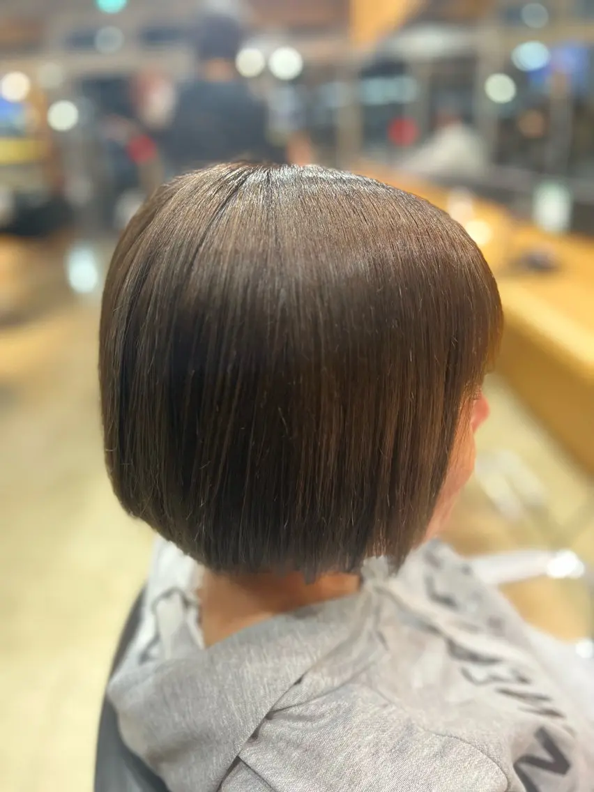 ショート カラー ヘアアレンジ 渡部 彩花のヘアスタイル