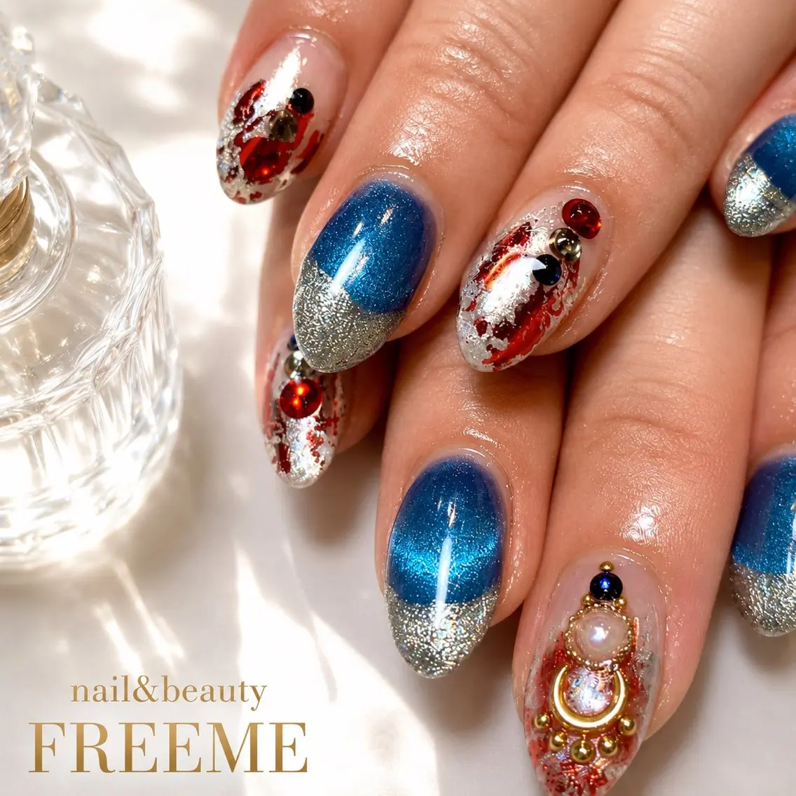 ネイル ハンドネイル 🌿FREEME 🗽アビ🌿のネイルデザイン