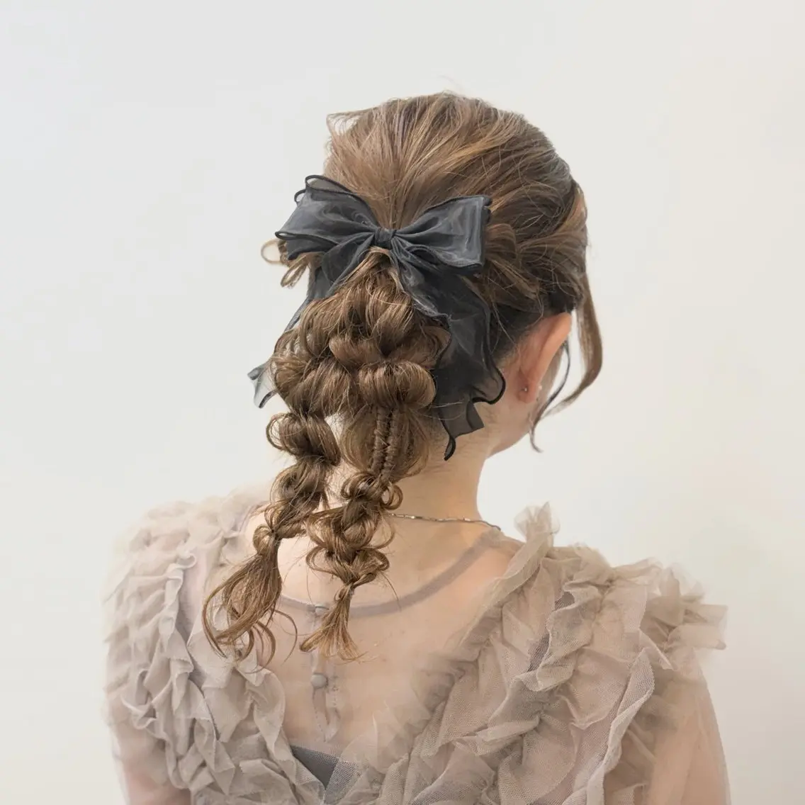 ミディアム ヘアアレンジ ヘアセット 似合わせ/艶髪/ ｐｏｒｔｏのヘアスタイル