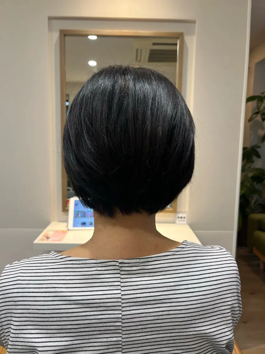 ショート ショートボブ ボブ ショートヘア 小鴨 美佳のヘアスタイル