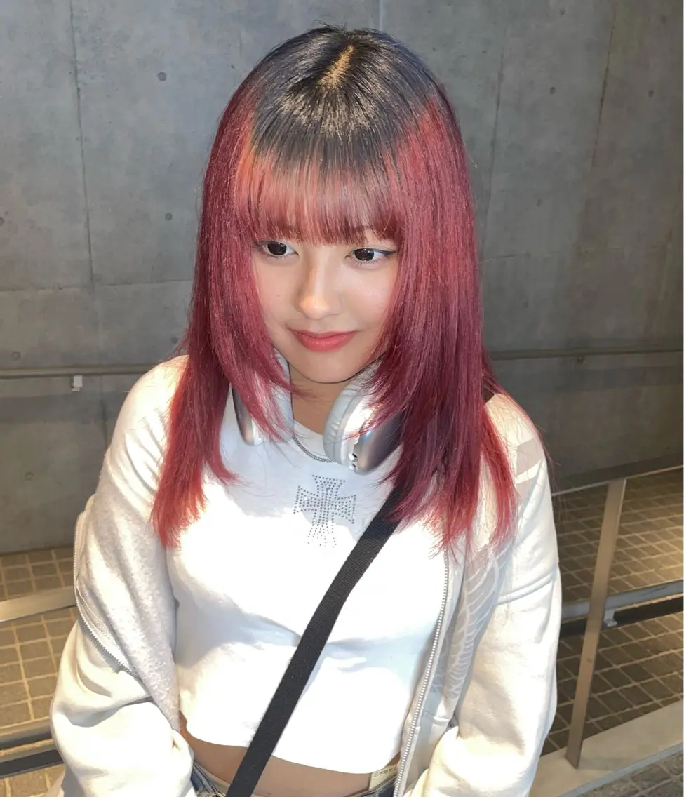 ロング カラー ヘアカラー 🌈メンズパーマ🌈 メンズカットアリサのヘアスタイル