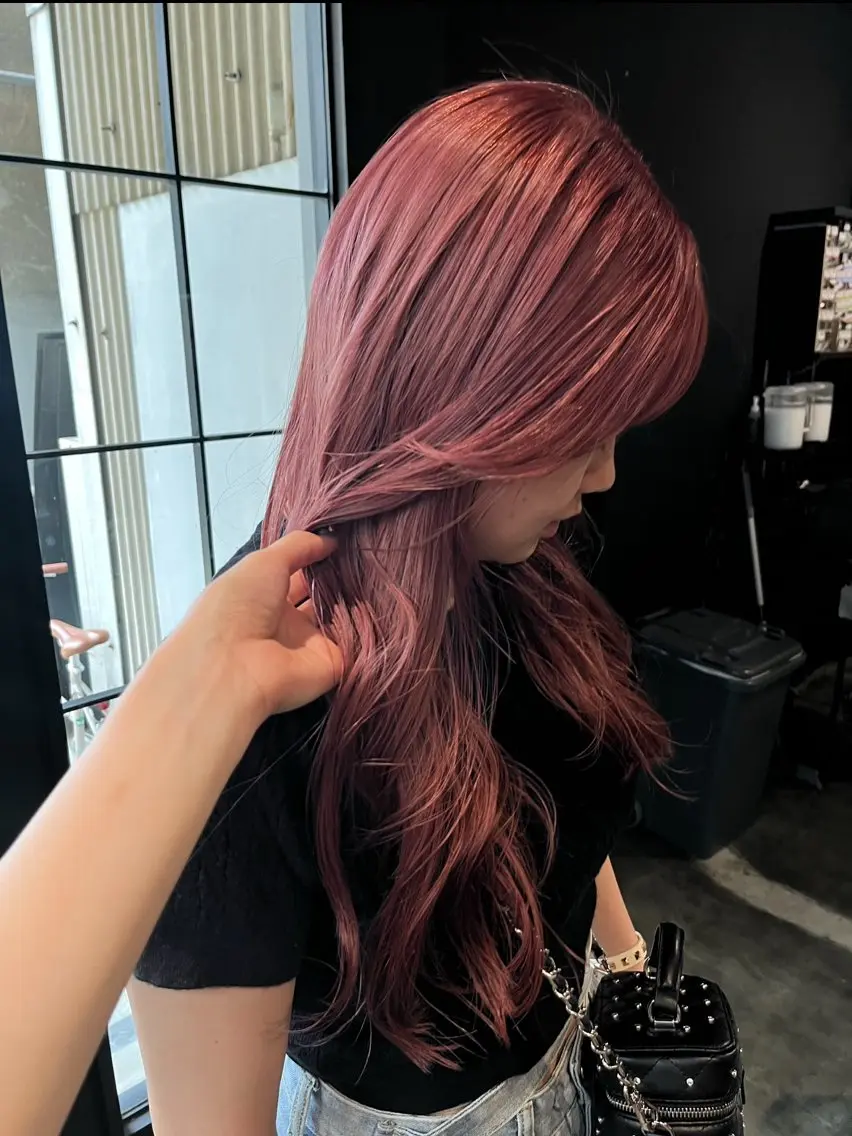 【🪷ミニモ限定クーポン🪷】 ダブルカラー(ケアブリーチ込み)+stトリートメントの写真