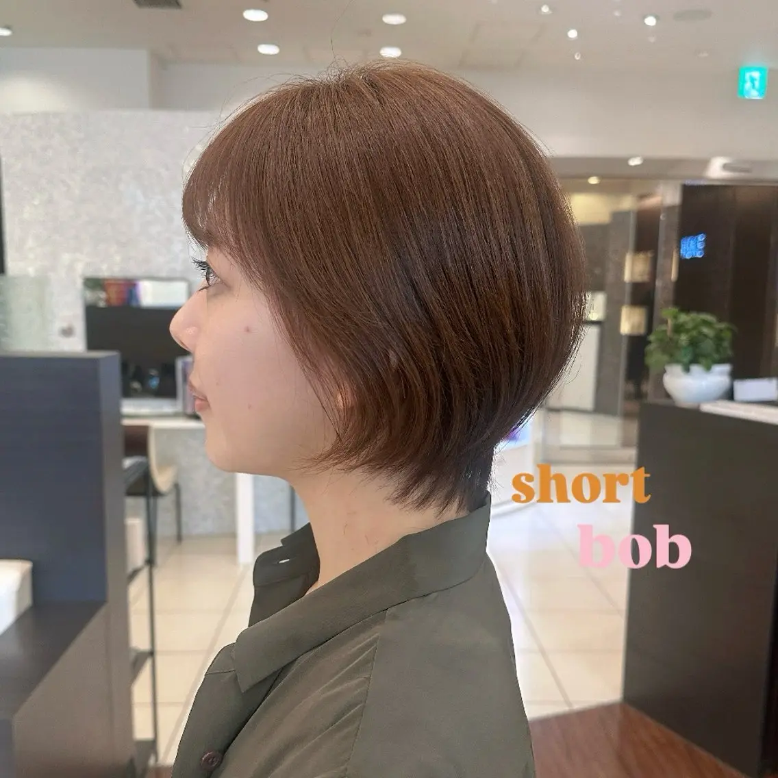ショート 丸みショート ショートヘア カットパーマモデル様 募集中🎀hanaのヘアスタイル