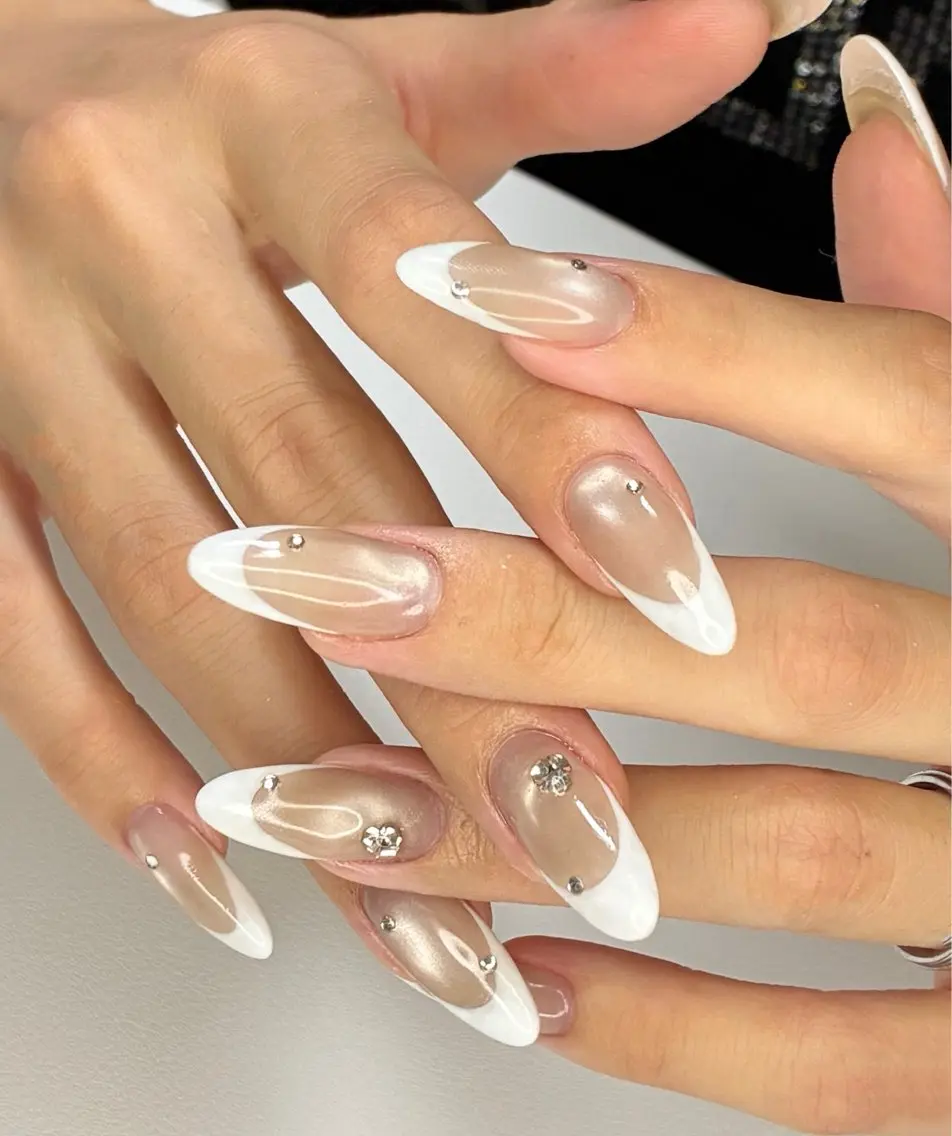 ネイル ハンドネイル nu.sheer honoのネイルデザイン
