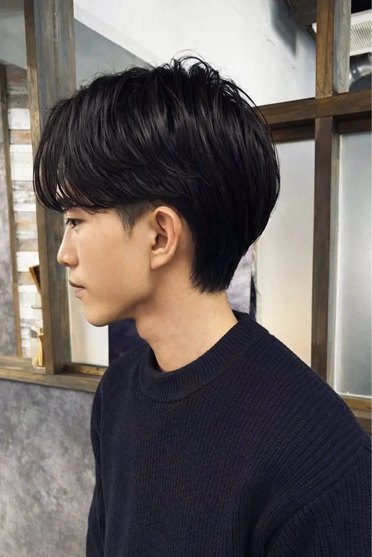 清潔感/好印象/垢抜け【メンズカット＋炭酸スパ＋眉カット】の写真