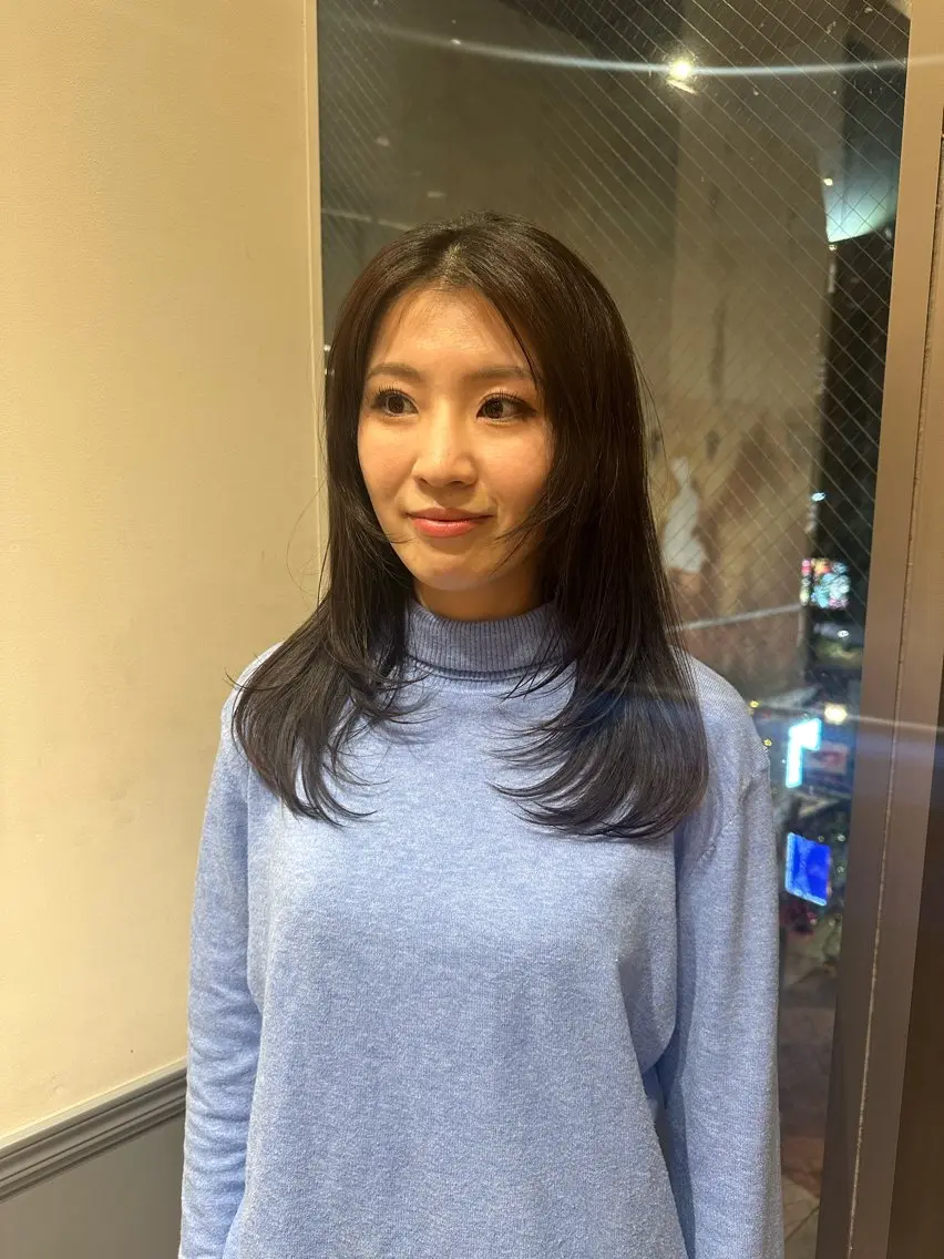 ロング 渡邉 真生のヘアスタイル