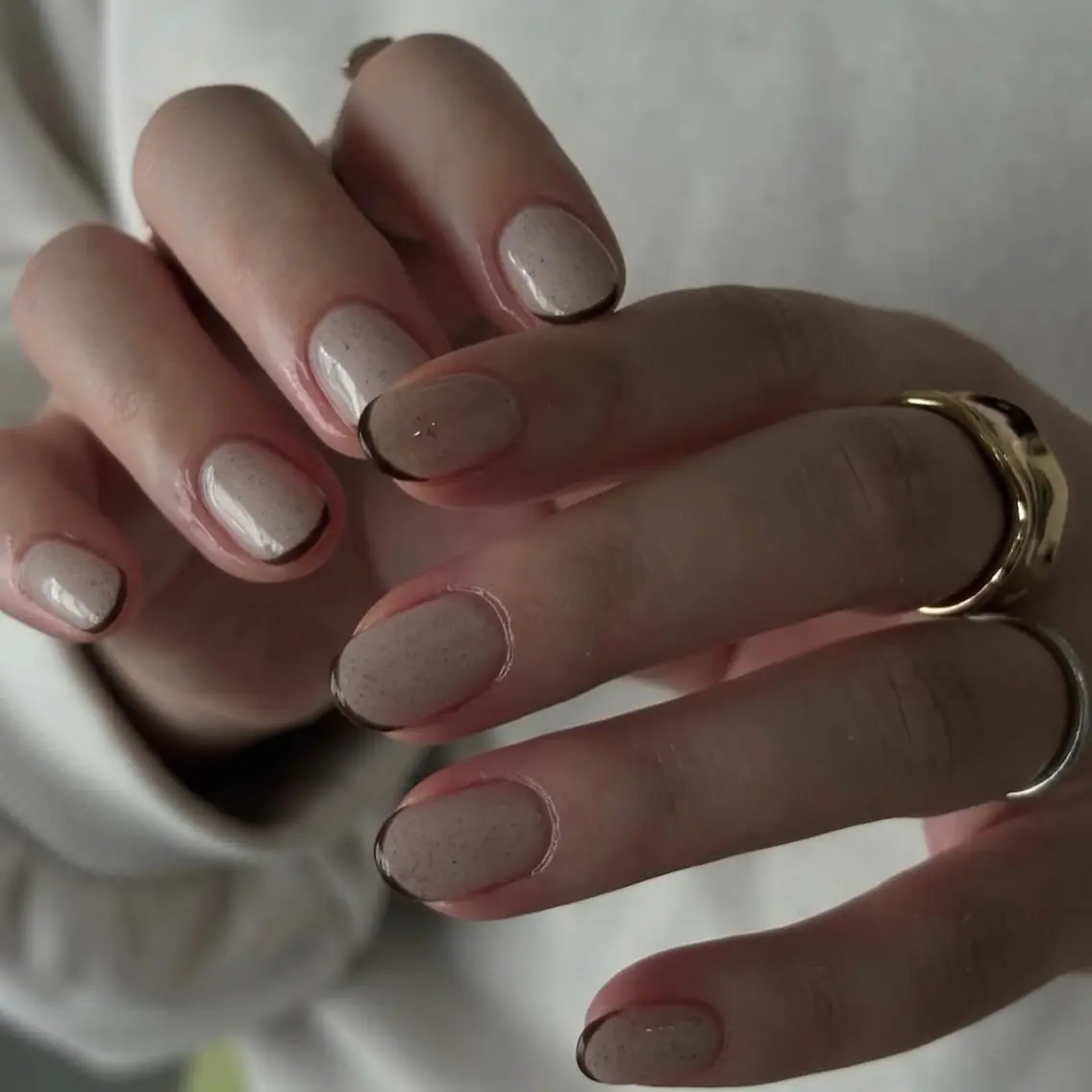 ネイル ニュアンスネイル ショートネイル ハンドネイル nail salon linoのネイルデザイン