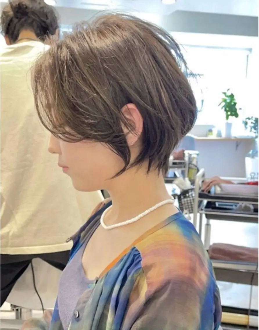 ショート ショートヘア mio/【日本橋】 撮影モデルのヘアスタイル