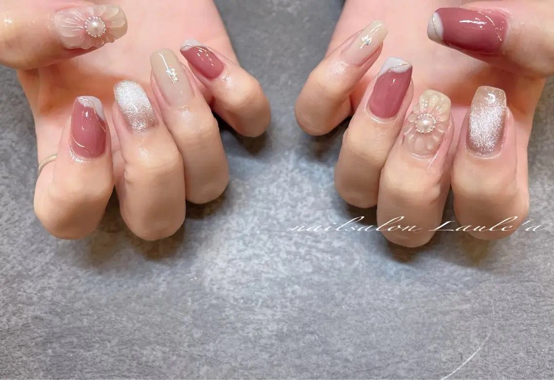 ネイル ハンドネイル nailsalon Laule'aのネイルデザイン